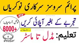 Prime Jobs 2022 Apply Online | Latest Jobs in Pakistan 2022 | Government Jobs in Pakistan 2022