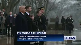 President-elect Trump Participates in Wreath-laying Ceremony at Arlington National Cemetery