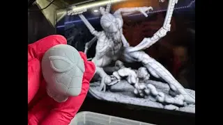 Painting Live - 3d Printed: Spider-Man #8