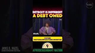 Mr Jenkins Detroit Is Different A Debt Owed #reparationsnow