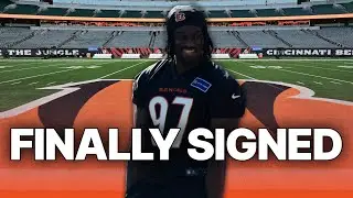 Shemar Stewart OFFICIALLY joins the Bengals