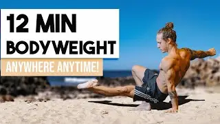ONLY need 12 Minutes! Full Bodyweight Workout [In- or Outdoor, Fifteen Low Impact&nbsp;Exercises]