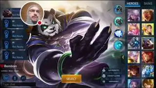 Heroes Evolved Feral Hermit BomBom Skin