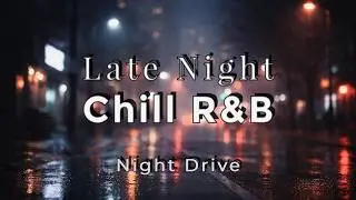 Late Night Chill R&B & Lo-Fi 🌙 Relax, Focus, Night Drive | Smooth Background Music