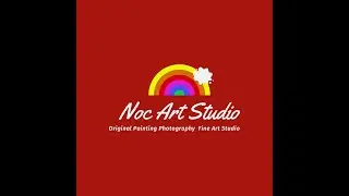 NOC ART Studio Expressionism Painting Process