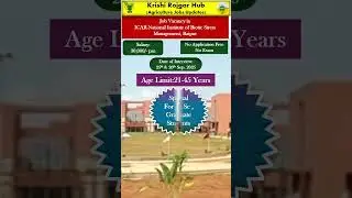 #govtjobs2025 #job #agriculturejobs #governmentjobs #icarjobs2025 #trending #viral video #flood #new