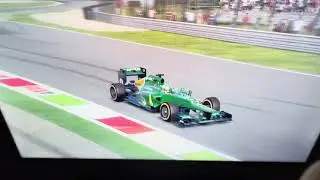 Charles Pic wins the 2013 Italian Grand Prix with a pit lane game