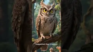 The Forgetful Clock of the Forest ✨ #shorts #shorts #children #challenge #kidsstories