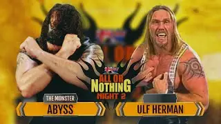WORLD TITLE SURVIVAL OF THE SICKEST: Abyss (c) vs. Ulf Herman