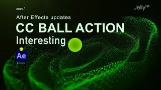 After Effects  Tutorial  / CC Ball Action New Feature Effect Tutorial  /AE无插件实现波浪效果