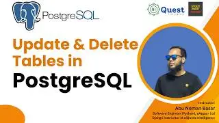 #04 Update and Delete Table Data in PostgreSQL