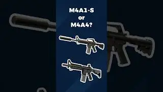 Which M4 should you use? M4A4 vs M4A1-s comparison #cs2 #csgo #tutorial #guide #counterstrike