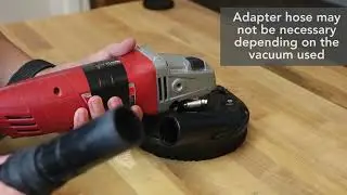 How to Install NEW Dust Shroud Pro / DustBuddie for Hand Grinders | Dustless Technologies