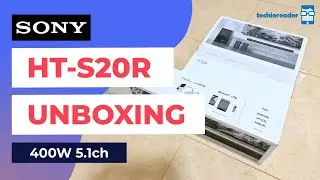 Unboxing Sony HT-S20R 400W 5.1ch Home Cinema Soundbar System