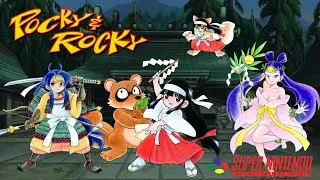 Pocky & Rocky - SNES avec @Gameroldies