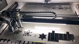 130W & 90W Dual Head Mixed Metal Non Metal Co2 Laser Cutting Engraving Machine 900*600mm