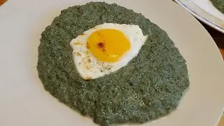 Mancare de Urzici - N&auml;sslor recept -How to make healty  nettle recipe-Cum gatim urzicile