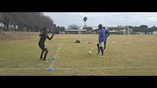HOW TO IMPROVE YOUR WEAK FOOT,  PASSING & SCANNING IN FOOTBALL