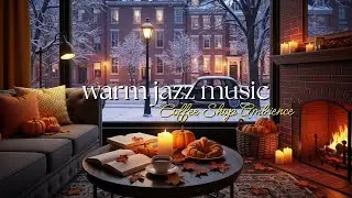 WINTER JAZZ CAFE | PLAY THIS JAZZ IN YOUR CAFE THIS WINTER | BACKGROUND MUSIC ❄️🏡