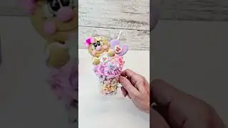 Миниатюрные сердечки с надписями ко Дню святого Валентина / Имитация выпечки ко Дню святого Вален...