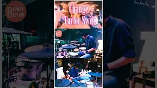 Change- Taylor Swift 【Drum Cover by Uncle Bryan Part3】＃Shorts #drums #music #edrums #youtube #爵士鼓