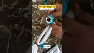 Washing Machine 🛢 Water Inlet Hose Pipe 🪢  Tap Adapters/Connectors for Front & Top Load