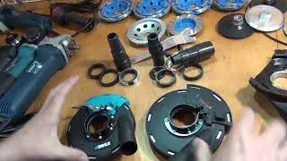 Кожухи шліфування для болгарок Bosch, Bihui, Дніпро-М : особливості, кріплення для Bosch, Makita