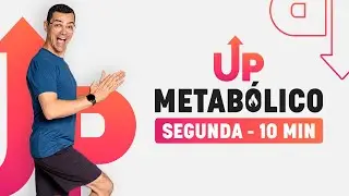 ⬆️ DESAFIO UP METAB&Oacute;LICO | SEGUNDA | 08:06 | 10 MINUTOS | Aur&eacute;lio Alfieri