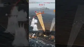 Tirpitz vs 4 #gaming #worldofwarshipslegends #gamingitalia #battleship #gameplay