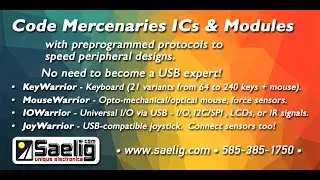 Code Mercenaries Instant Interface ICs from Saelig