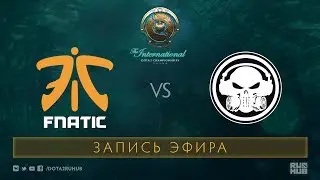 Fnatic vs XCTN, The International 2017 Qualifiers, map2 [Adekvat, Bafik]