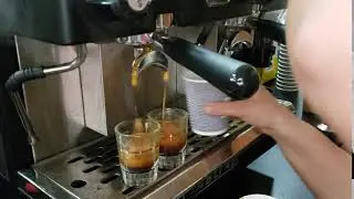 Organic Caramel colored shots.