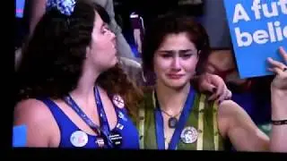 The betrayal of Bernie Sanders at the rigged DNC convention 2016.