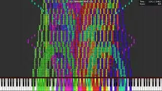 [Black Midi] Splatoon 2 - Blitz It (MiatriSs Remix),18.6 Million notes, Lil Blue_Inkling.(Legit run)