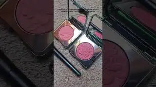 CHANTECAILLE WILD MEADOWS BLUSH; SURRATT BRUSH #makeup #motd #swatches #look #blush #shorts #brush