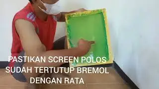 BASIC SABLON PLASTIK - CARA AFDRUK SCREEN