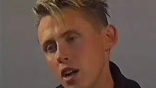 KIRK BRANDON - Interview SuperChannel 1988@SPEAROFDESTINYTHEATREOFHATE