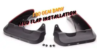 F30 OEM BMW Mud Flaps