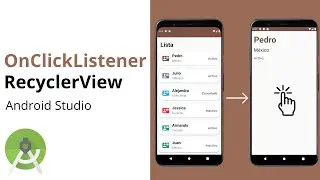 Android Studio - Implementar ClickListener en RecyclerView (Evento onClick)