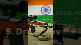 Top 5 Indian Army Sniper Rifles | Deadly Long Range Power of India 🇮🇳 #sniperrifles #india #army