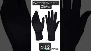 Achiou Women Winter Touchscreen Gloves Soft Stretch #youtube #youtubeshorts #ytshorts