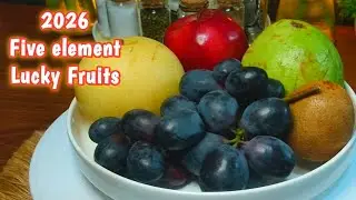 PWEDE NAMAN KAHIT LIMANG PRUTAS LANG NAKATIPID KA PA | 2026 FIVE ELEMENT LUCKY FRUITS