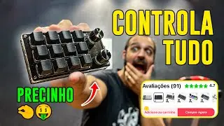 CONTROLE BARATO PARA LIVE, ILUMINAÇÃO, PROJEÇÃO E MAIS
