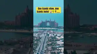 One iconic view, one iconic hotel 🏨🌴 Atlantis The Palm