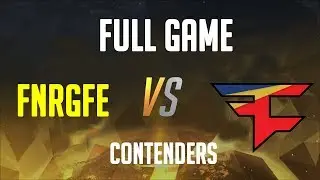 FNRGFE vs Faze Clan Full Game - Semifinals (Bo3) - NA Overwatch Contenders Qualifiers