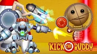 Игра АНТИСТРЕСС KICK THE BUDDY vs NANO weapon #3  НАНО ОРУЖИЕ против КИК ЗЕ БАДИ 2