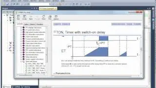 Panasonic FP Win Pro - TON timer example