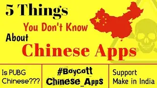 5 Things You Don't Know about CHINESE APPS | 