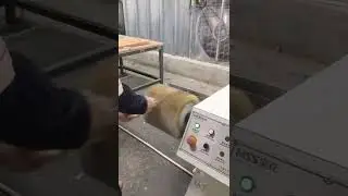 double heads manual operate wood brush sander