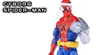 Marvel Legends CYBORG SPIDER-MAN Retro Action Figure Review